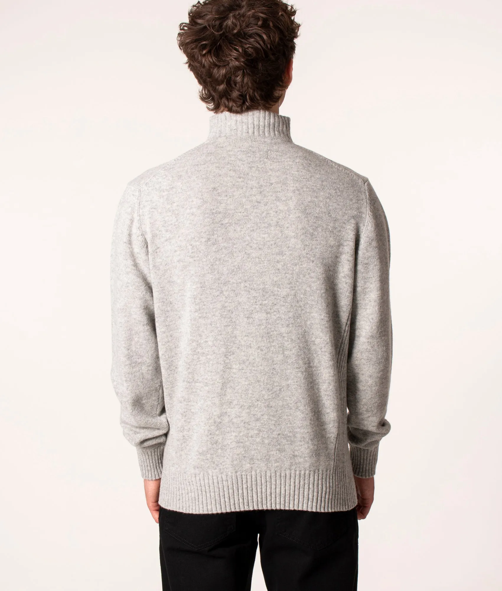 Essential Lambswool Quarter Zip Jumper