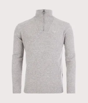 Essential Lambswool Quarter Zip Jumper