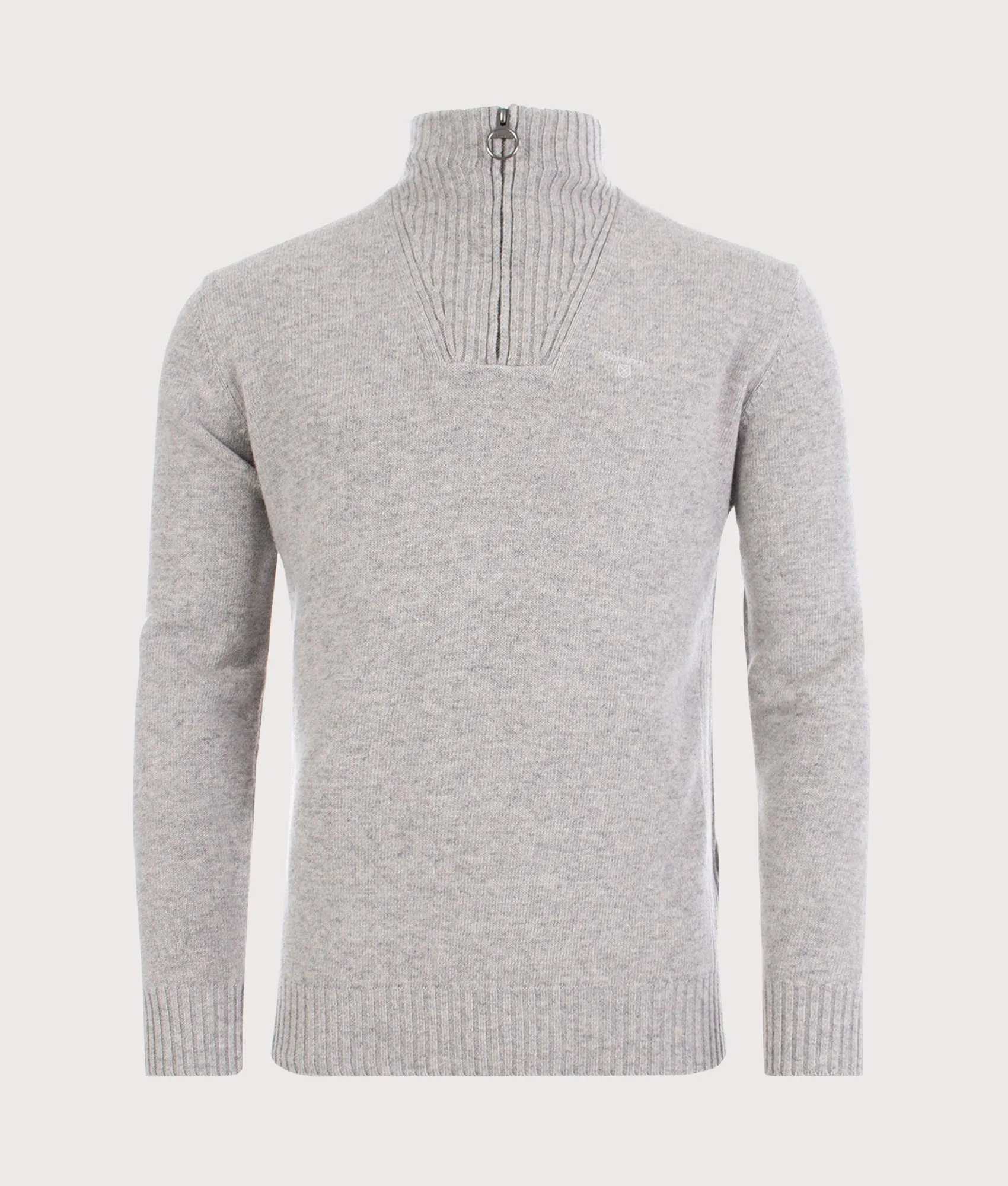Essential Lambswool Quarter Zip Jumper