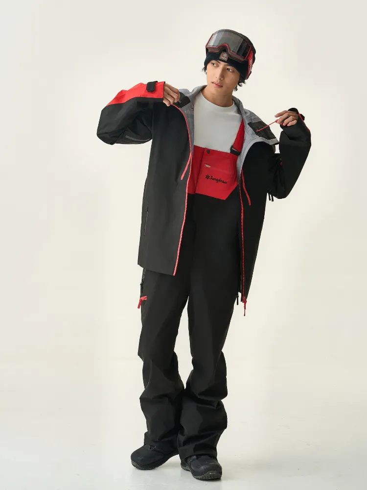 Jungfrau 3L Shell Motion Snow Bibs - Men's