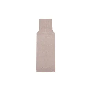 Kids Turtleneck Dickey in Taupe Brushed Knit