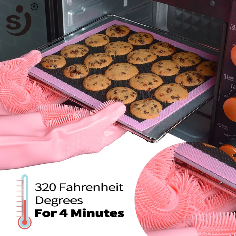 Magic Silicone Dish Washing Gloves - ScrubShield