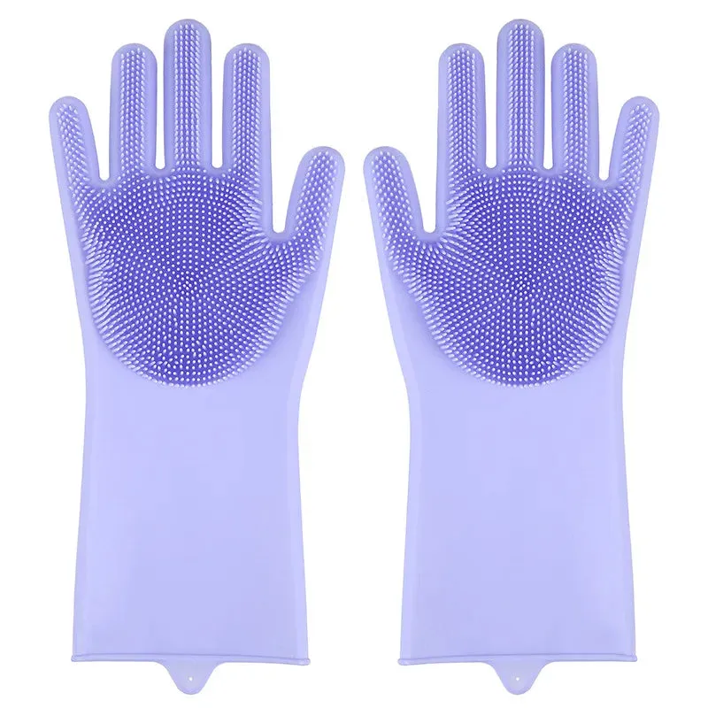 Magic Silicone Dish Washing Gloves - ScrubShield