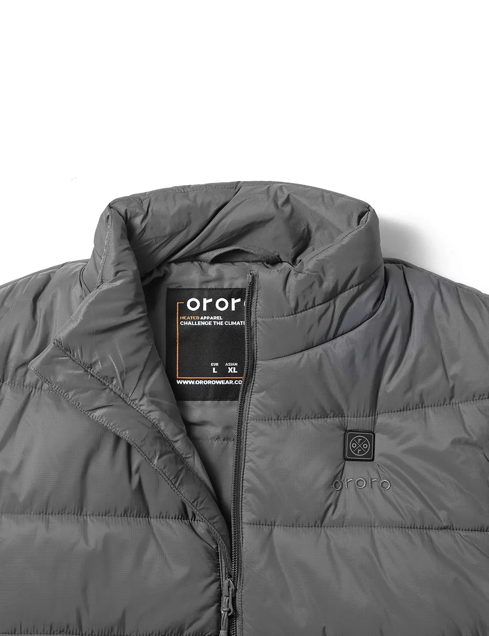 Men's Classic Heated Vest - Earth Gray