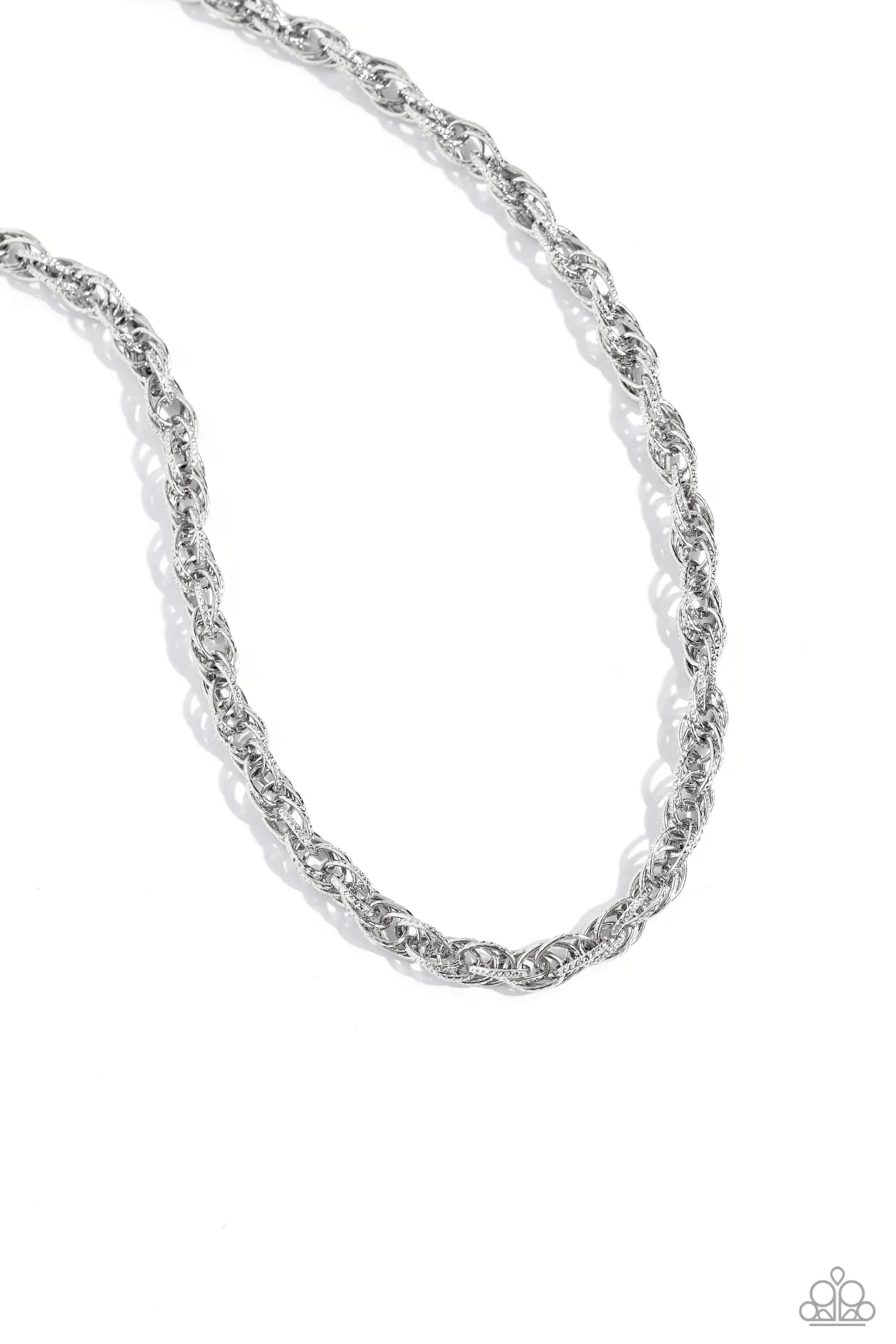 Necklaces Braided Ballad - Silver N128