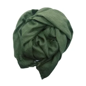 Soft Bamboo Scarf – Forest Green