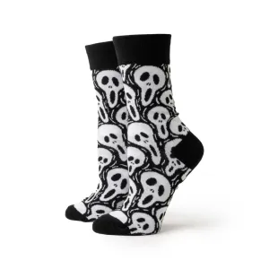 Spooky Screams Halloween Socks - Adult