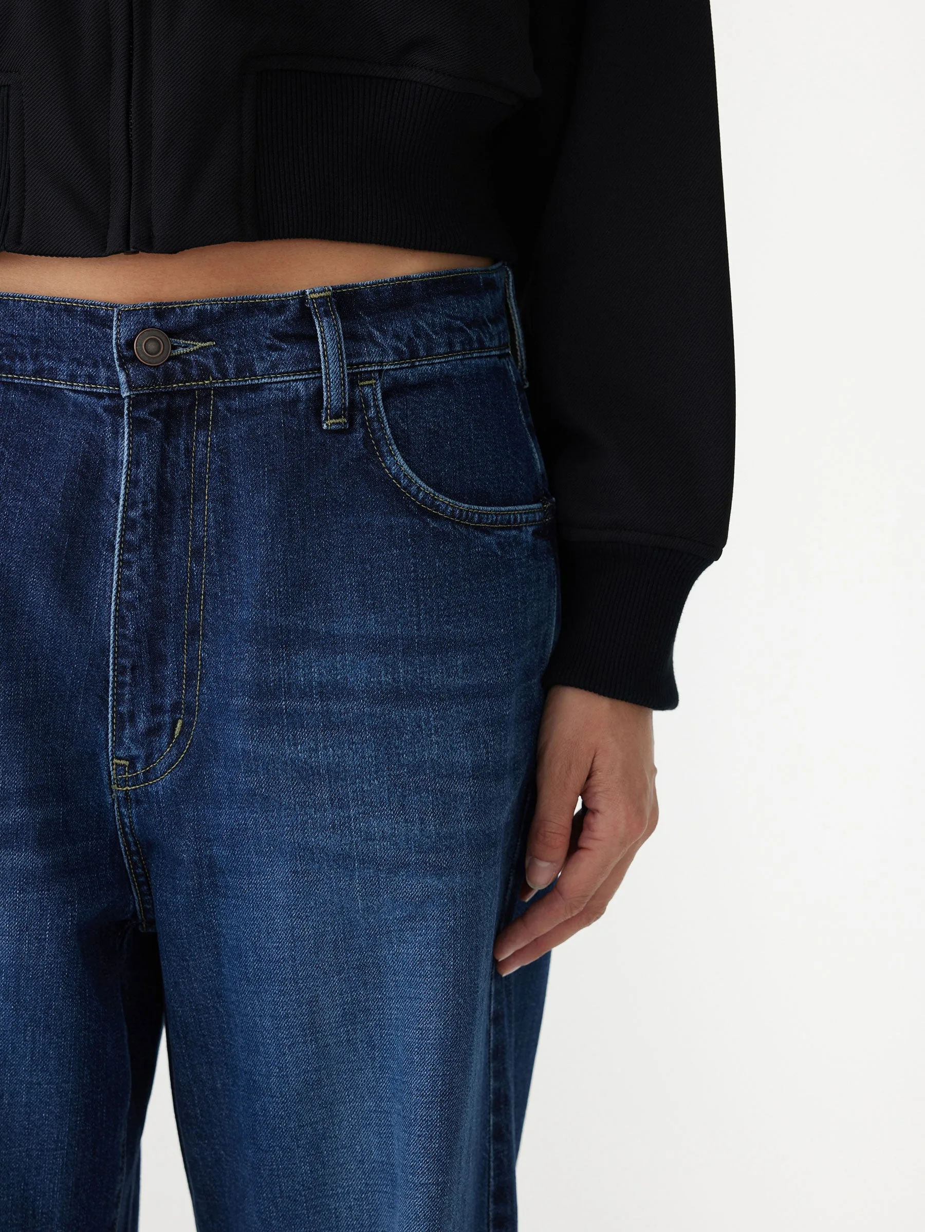 stretch twill bomber