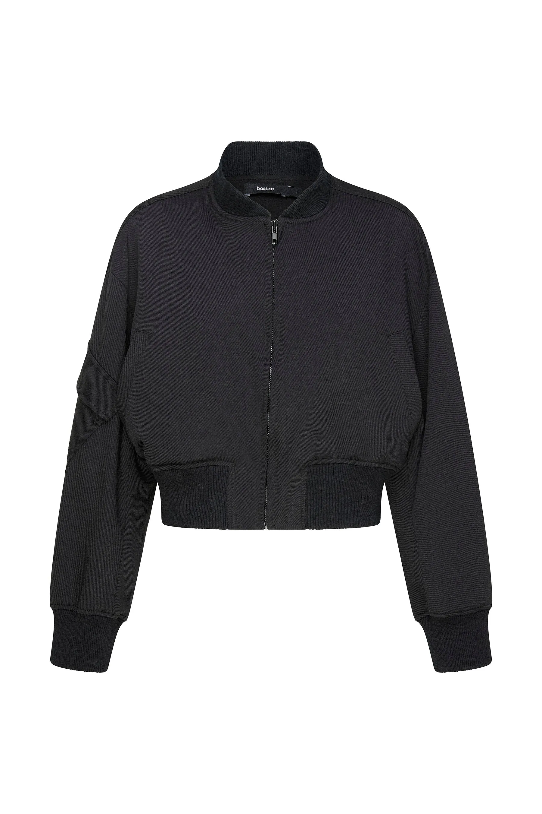 stretch twill bomber
