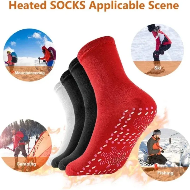 Tourmaline Slimming Health Socks  Self-Heating & Magnetic Foot Massage