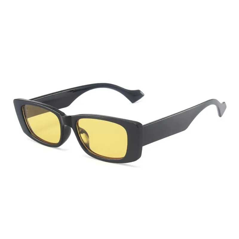 Trendy Square Retro Sunglasses