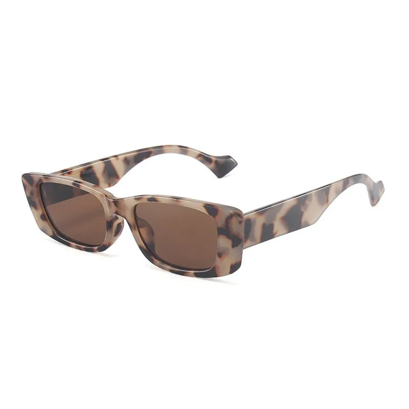 Trendy Square Retro Sunglasses