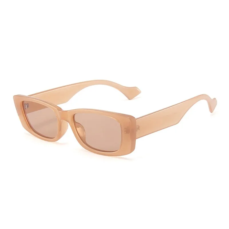 Trendy Square Retro Sunglasses