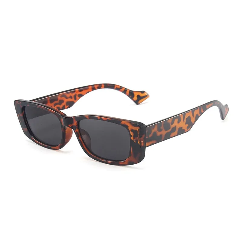 Trendy Square Retro Sunglasses