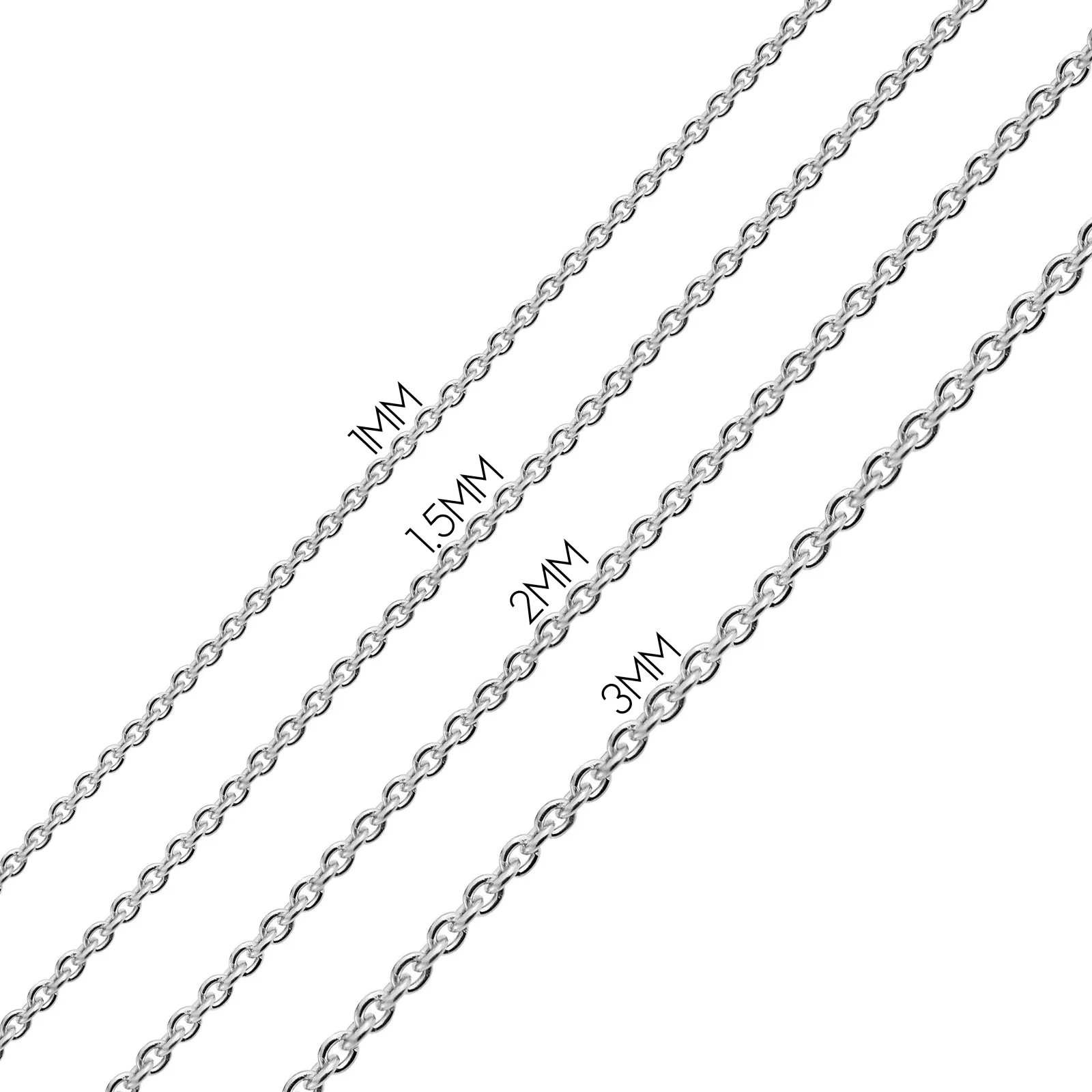Unisex Venetian Box Link Chain Necklace Silver Gold Rose Gold Plated Stainless Steel